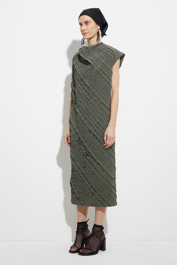 Christian Wijnants Dillias Sleeveless Dress Thyme