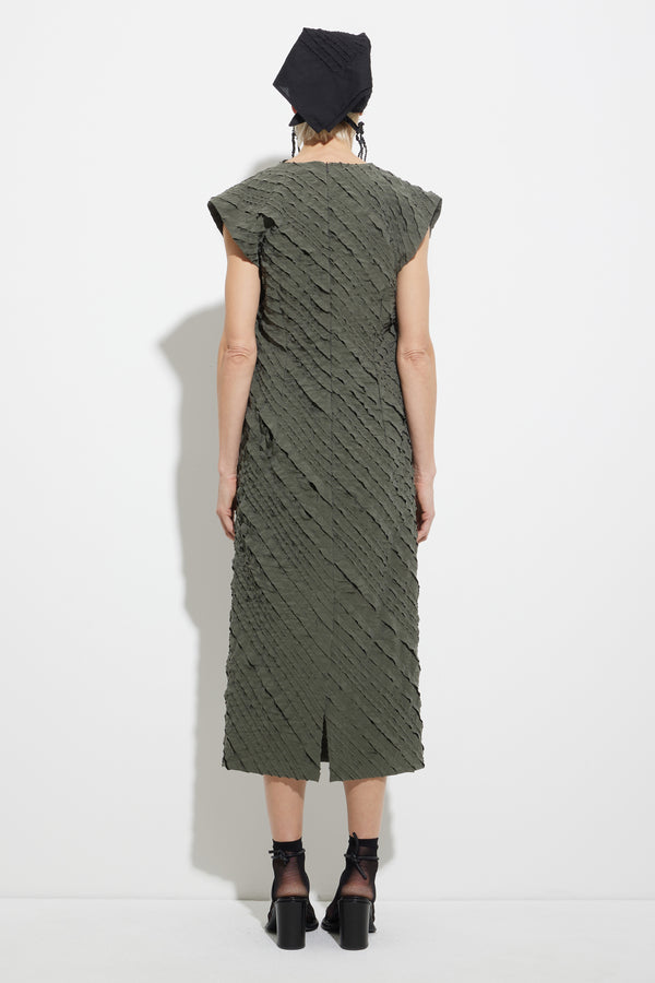 Christian Wijnants Dillias Sleeveless Dress Thyme