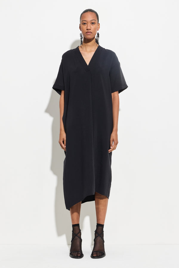 christian wijnants Dives Kaftan Dress Black