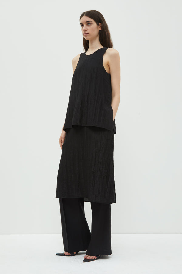 Christian Wijnants Doliat Layared Dress Black