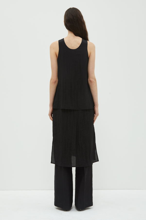 Christian Wijnants Doliat Layared Dress Black