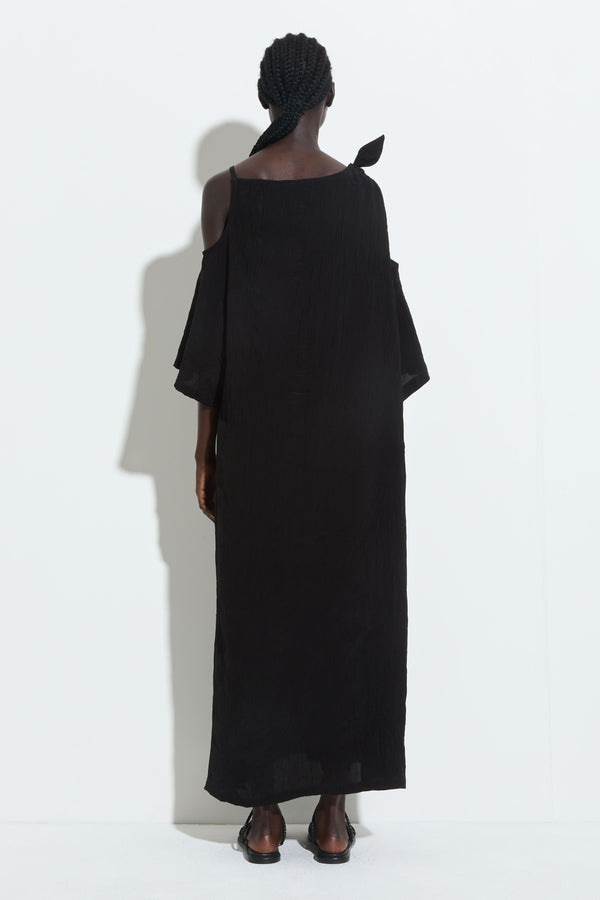 Christian Wijnants Drifa Bare Shoulder Dress Black