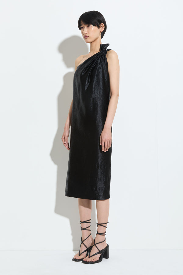 Christian Wijnants Dyata One Shoulder Dress Black