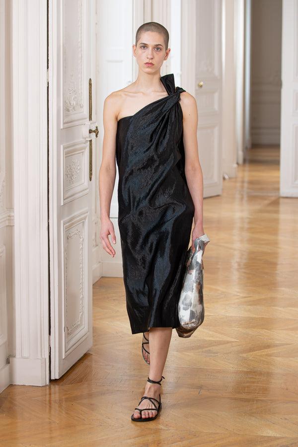 Christian Wijnants Dyata One Shoulder Dress Black