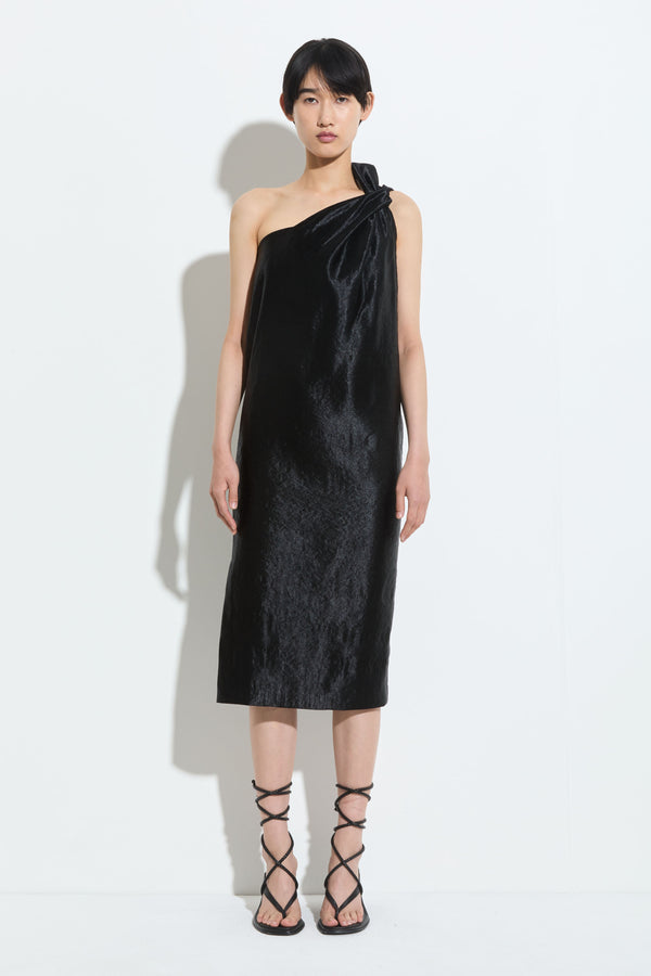 christian wijnants Dyata One Shoulder Dress Black