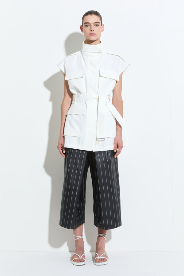 christian wijnants Jalit Sleeveless Jacket White