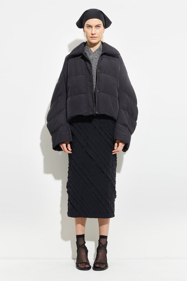 Christian Wijnants Jani Puffer Coat Black