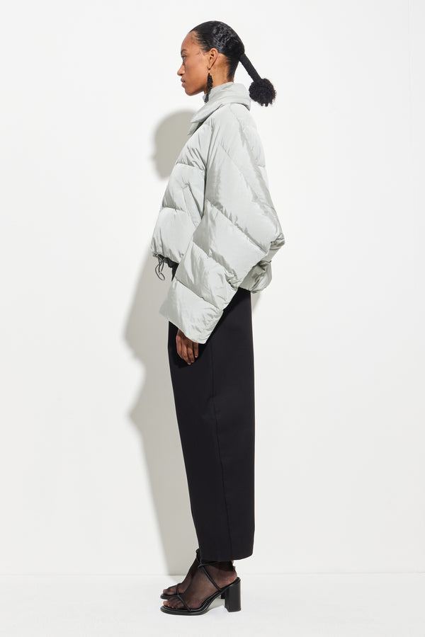 Christian Wijnants Jani Puffer Coat Pigeon