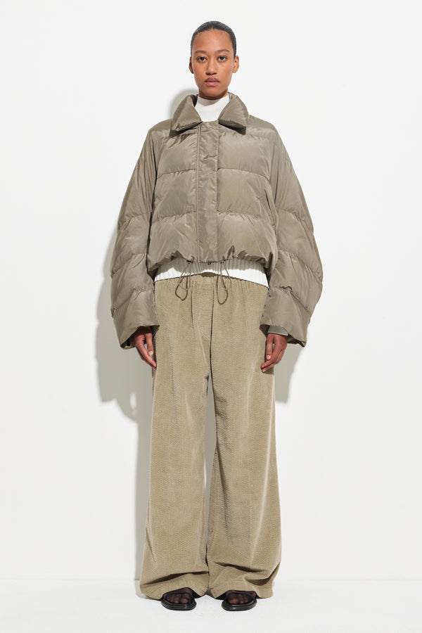 christian wijnants Jani Puffer Coat Smokey Olive