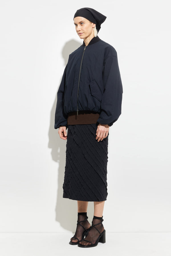 Christian Wijnants Jenai Bomber Jacket Black