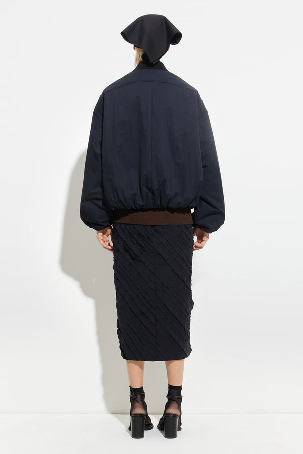 Christian Wijnants Jenai Bomber Jacket Black