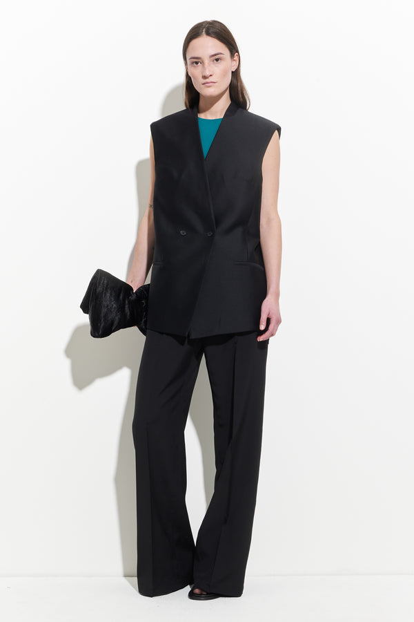 Christian Wijnants Judrio Sleeveless Blazer Black