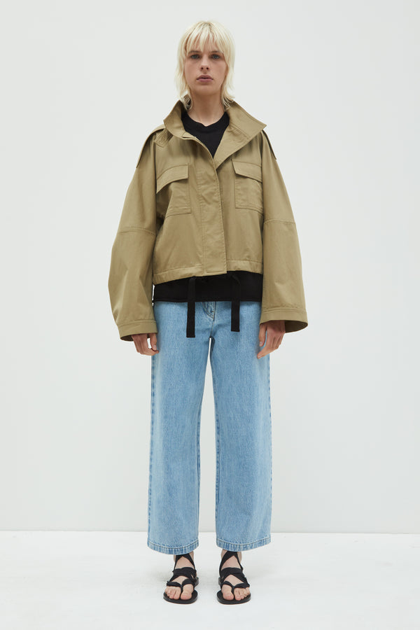 Christian Wijnants Juna Cropped Jacket Hazel