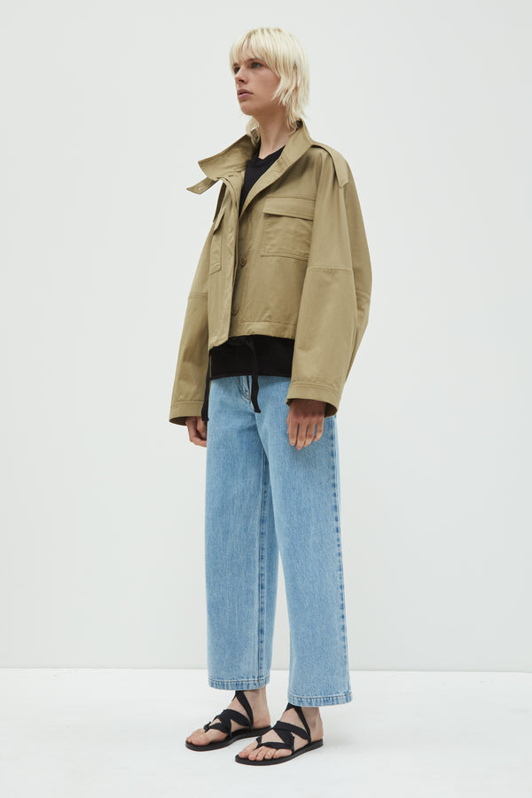 Christian Wijnants Juna Cropped Jacket Hazel