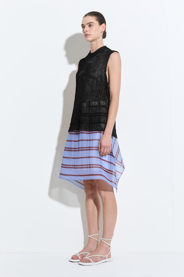 Christian Wijnants Kanas Sleeveless Knit Top Black