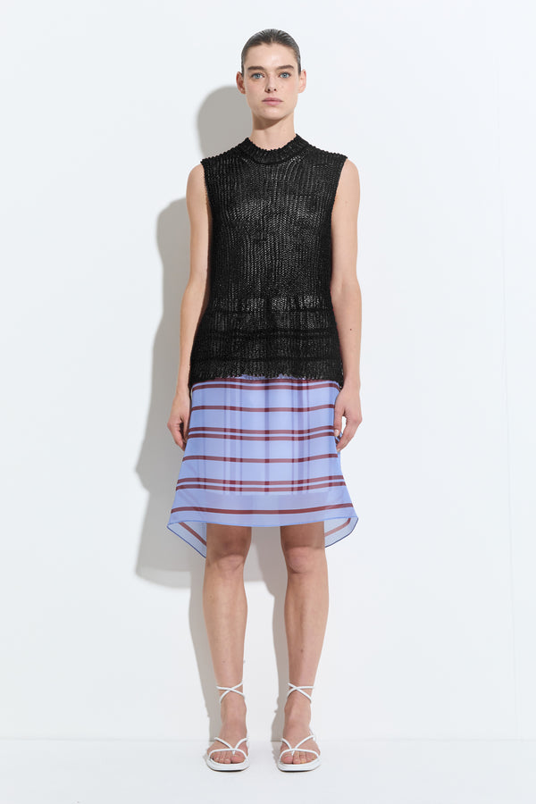 Christian Wijnants Kanas Sleeveless Knit Top Black