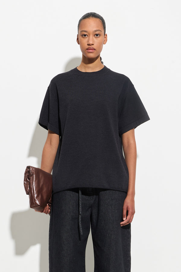 christian wijnants Kangen Oversized T-Shirt Onyx