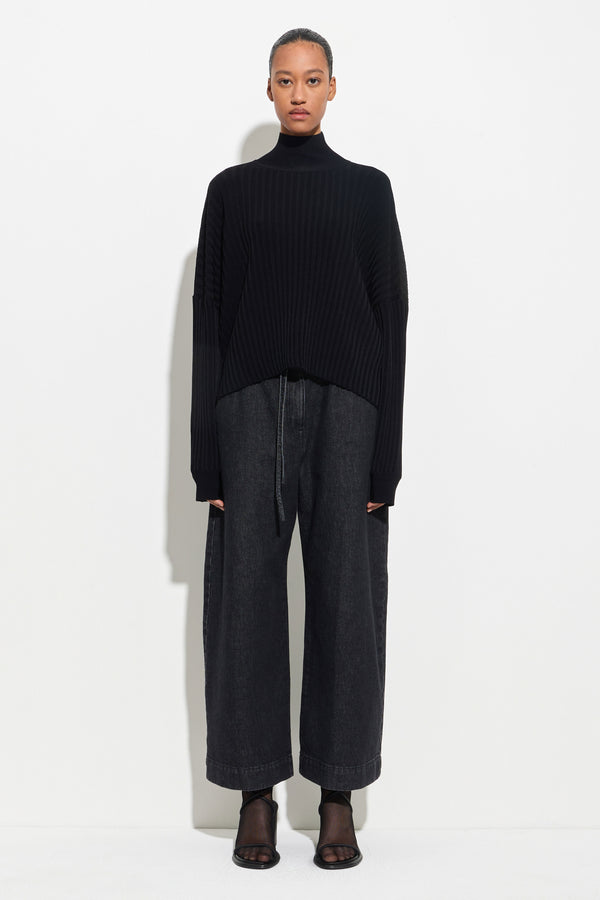 Christian Wijnants Kasplya Rib Sweater Black