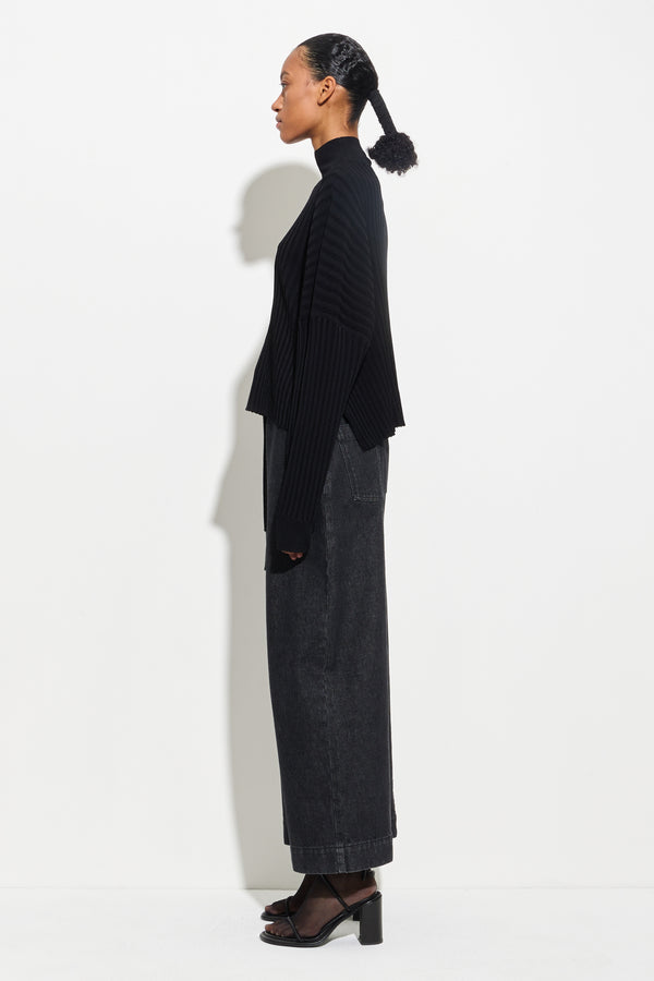 Christian Wijnants Kasplya Rib Sweater Black