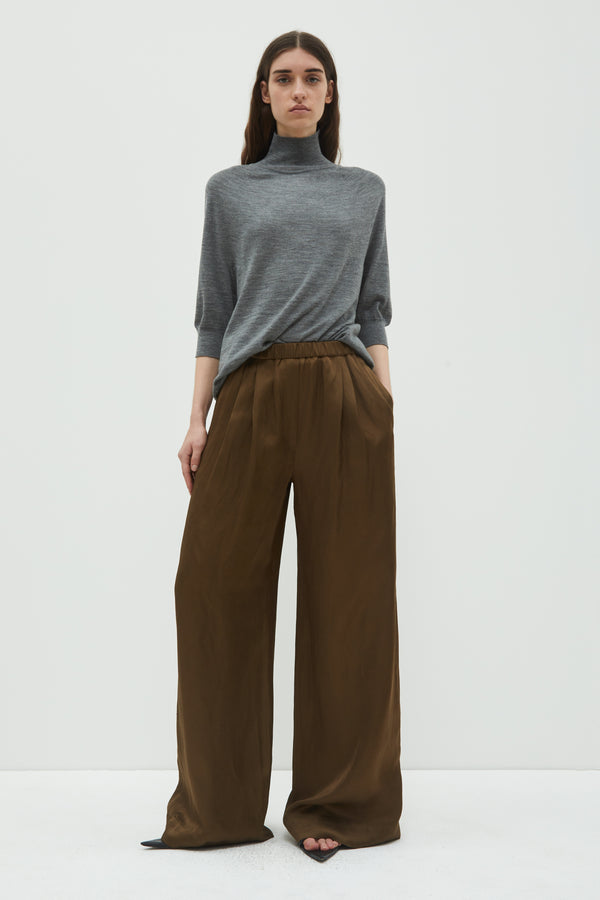 Christian Wijnants Katu Knit Sweater Grey Melange