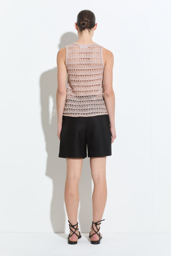 Christian Wijnants Kegry Tank Top Pearl