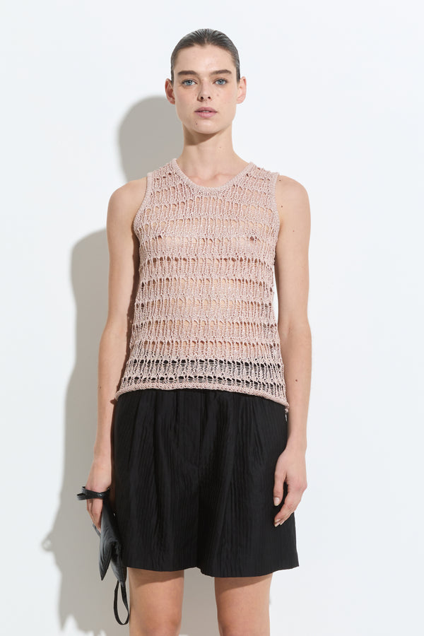 christian wijnants Kegry Tank Top Pearl