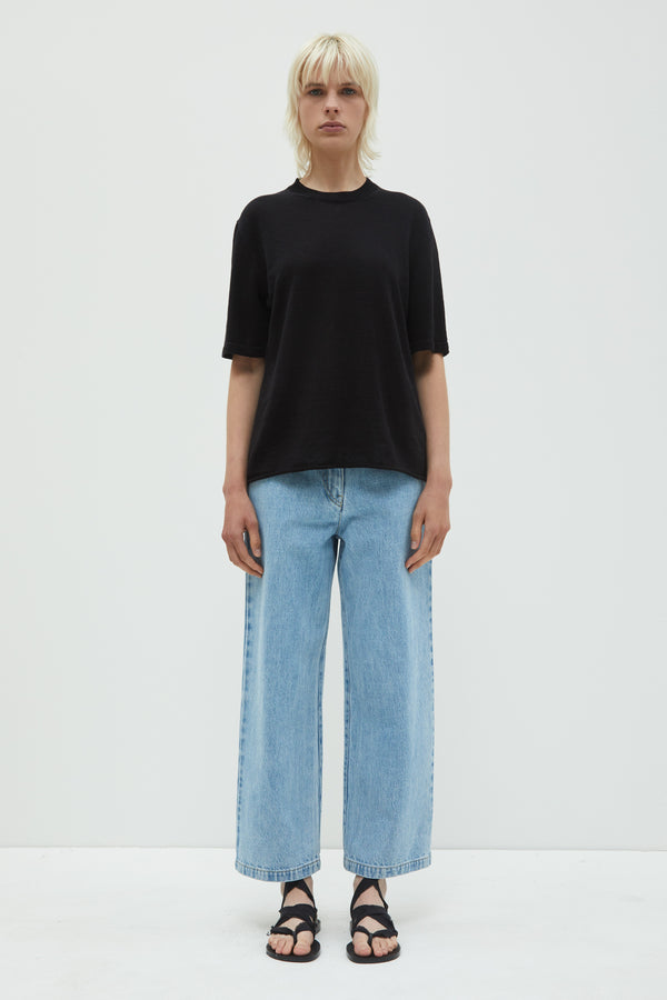 Christian Wijnants Khadira Knit T-Shirt Black