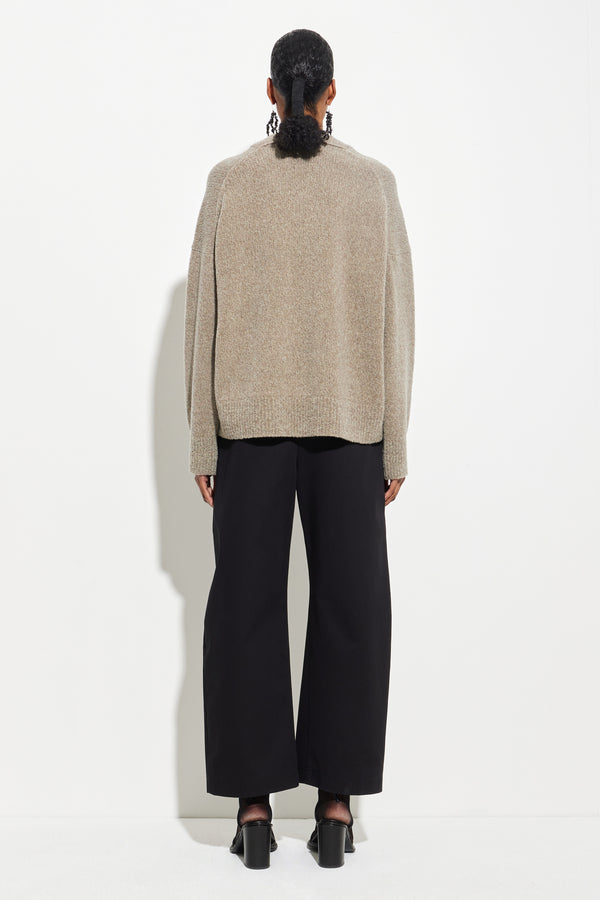 Christian Wijnants Kianez Oversized Sweater Toffee