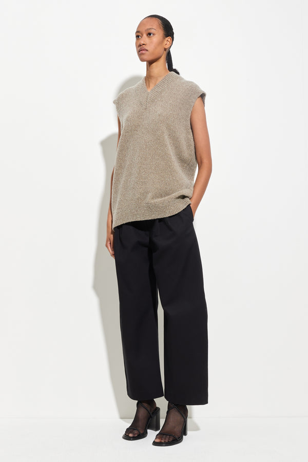 Christian Wijnants Kidepo V-Neck Vest Toffee