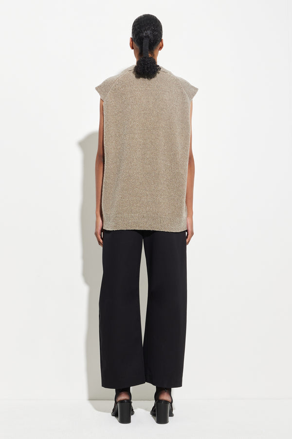 Christian Wijnants Kidepo V-Neck Vest Toffee