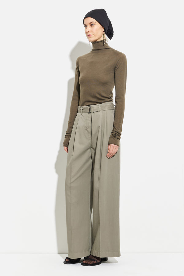 Christian Wijnants Kimi Secondskin Top Khaki