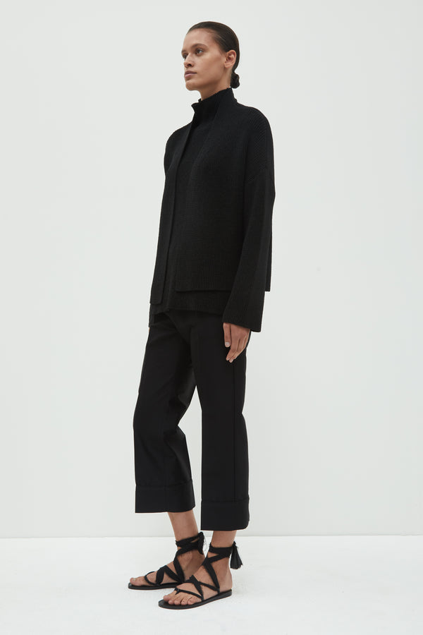 Christian Wijnants Kinbe Knit Cardigan Black
