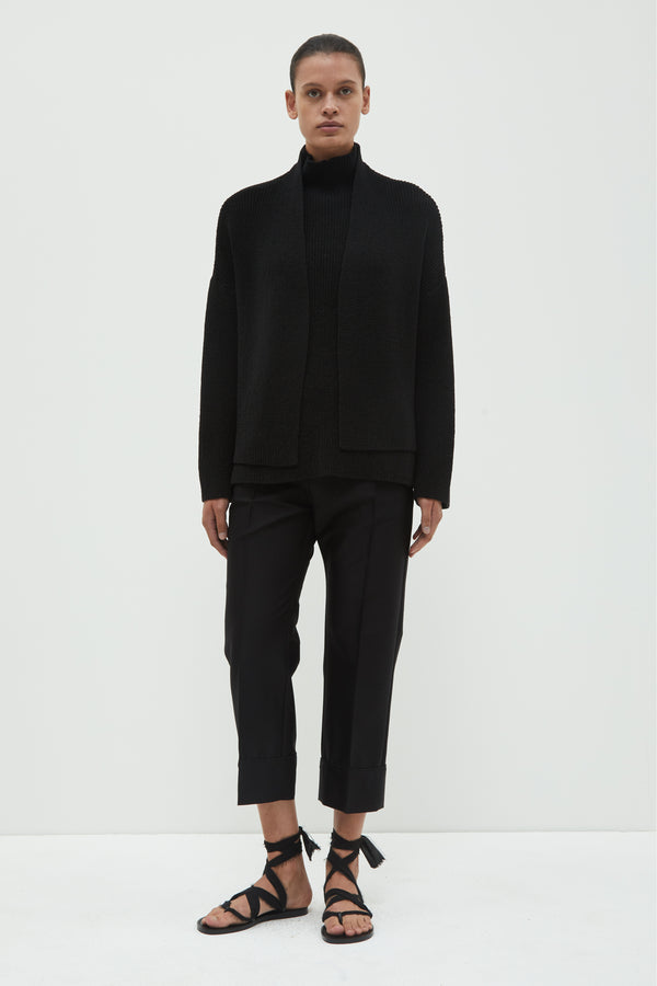 Christian Wijnants Kinbe Knit Cardigan Black