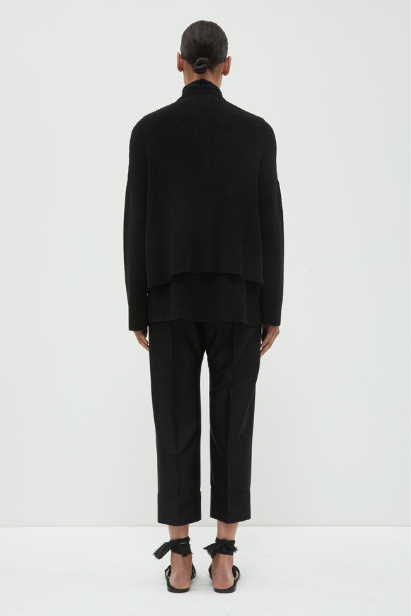 Christian Wijnants Kinbe Knit Cardigan Black