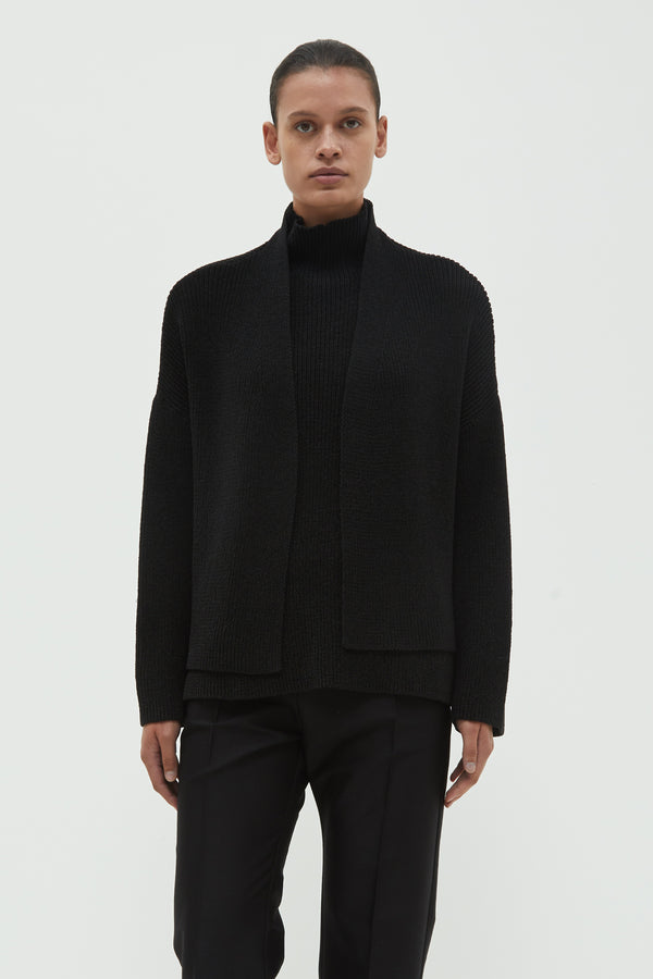 christian wijnants Kinbe Knit Cardigan Black