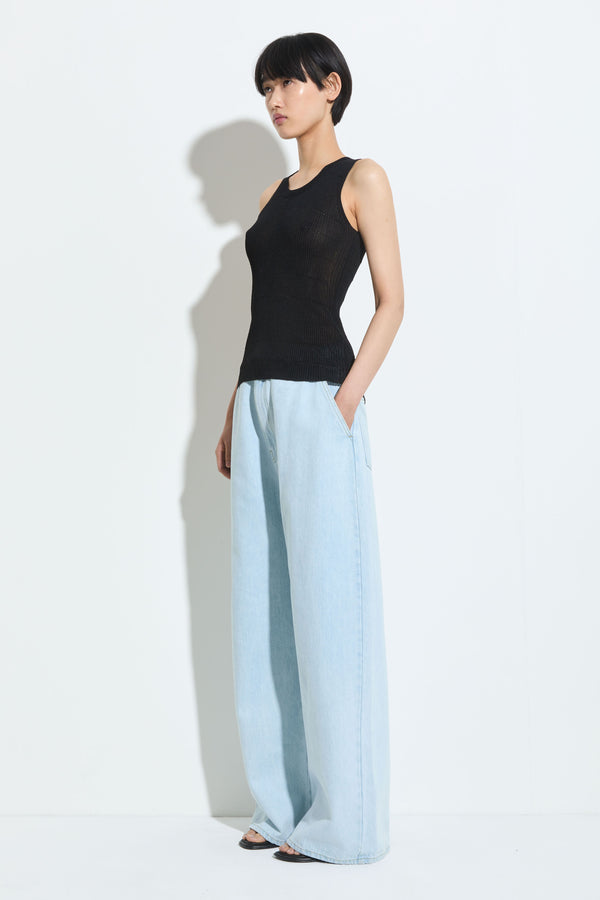 Christian Wijnants Kipiu Knitted Tank Top Black