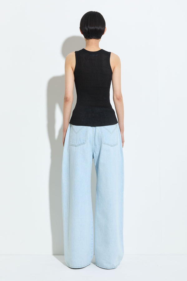 Christian Wijnants Kipiu Knitted Tank Top Black