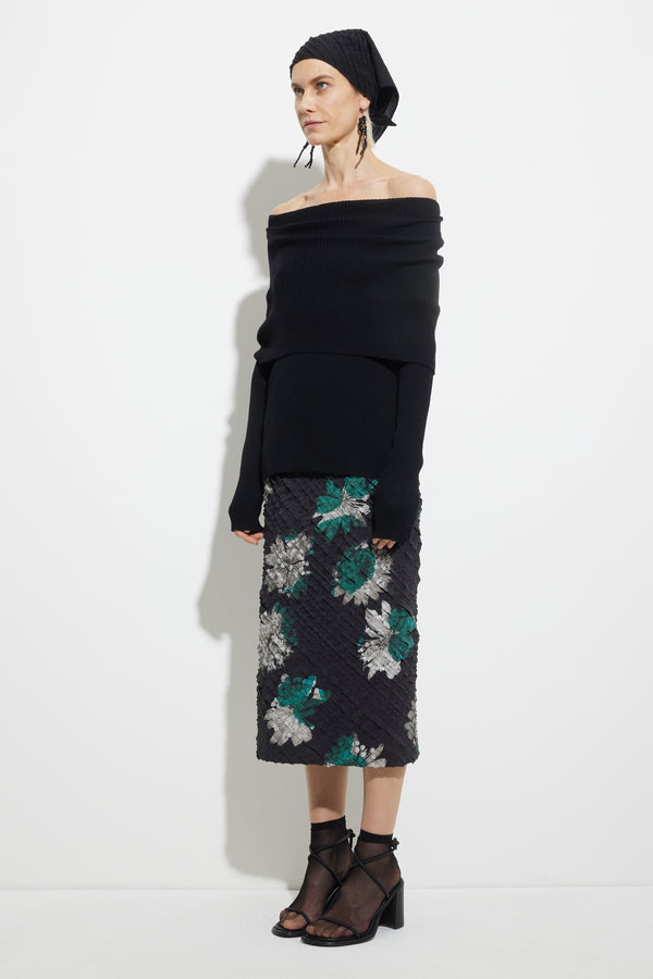 Christian Wijnants Kiru Rib Sweater Black