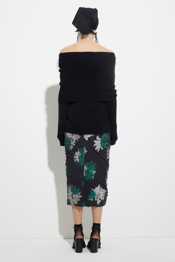 Christian Wijnants Kiru Rib Sweater Black
