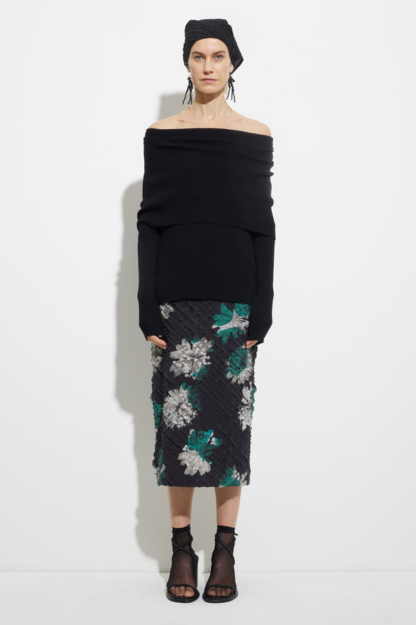 Christian Wijnants Kiru Rib Sweater Black