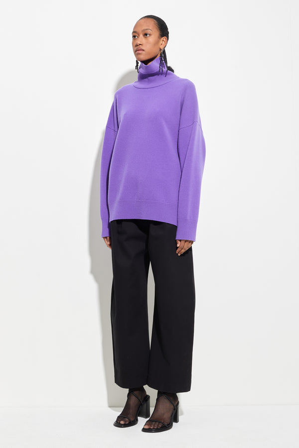 Christian Wijnants Koket Relaxed Sweater Orchid