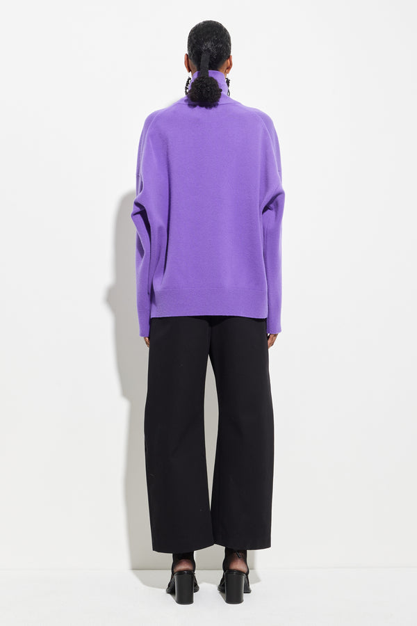 Christian Wijnants Koket Relaxed Sweater Orchid