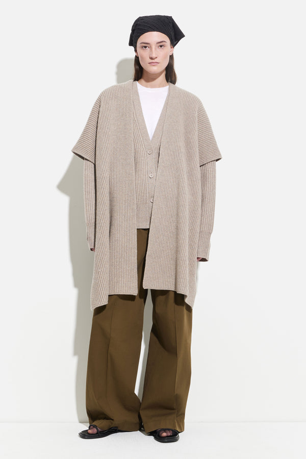 christian wijnants Kriella Poncho Scarf Macademia