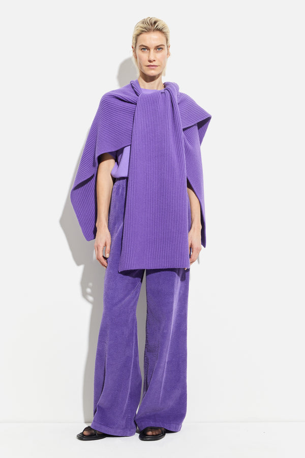 Christian Wijnants Kriella Poncho Scarf Orchid