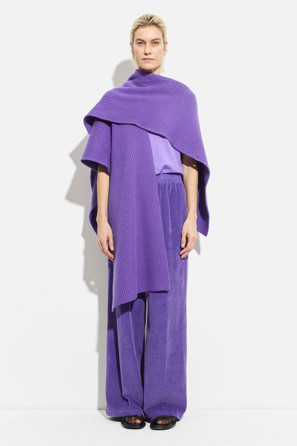 christian wijnants Kriella Poncho Scarf Orchid