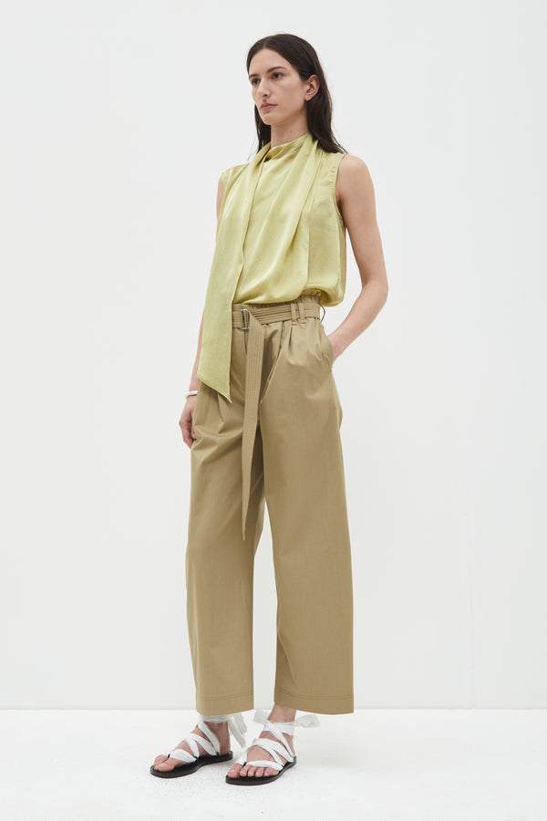 Christian Wijnants Pagata Barrel Leg Pants Hazel