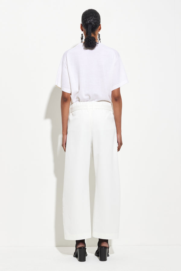 Christian Wijnants Pagata Barrel Leg Pants White