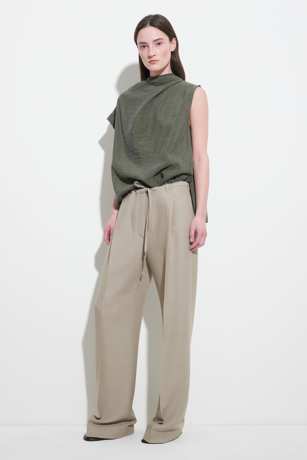 Christian Wijnants Pamir Wide Leg Pantalon Clay