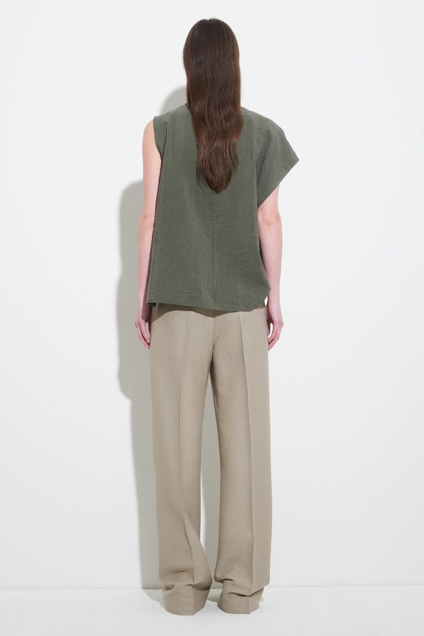 Christian Wijnants Pamir Wide Leg Pantalon Clay