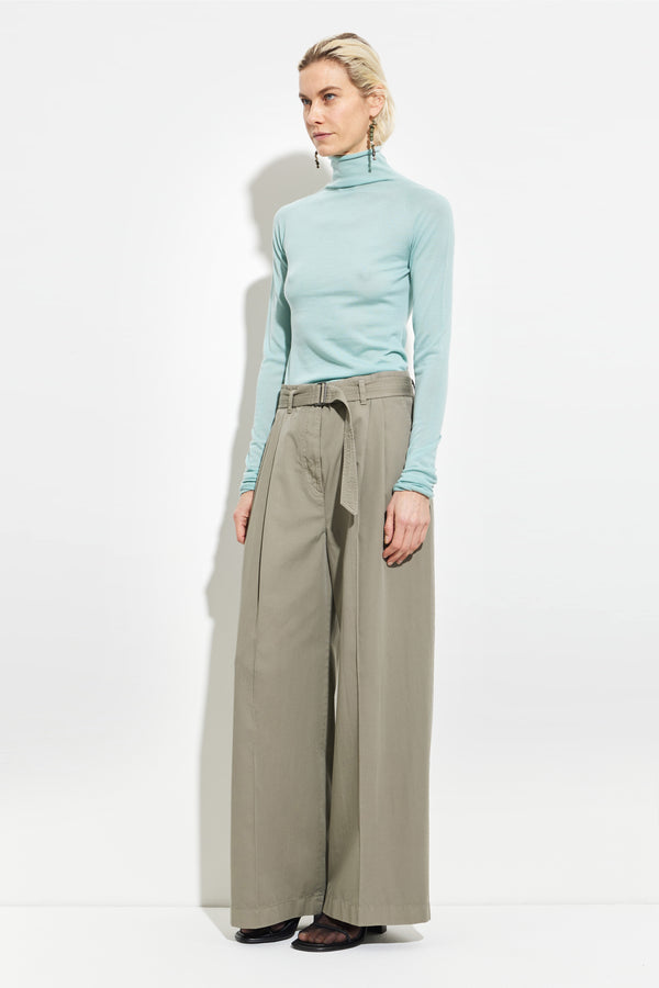 Christian Wijnants Paradisa Pleated Trousers Mud